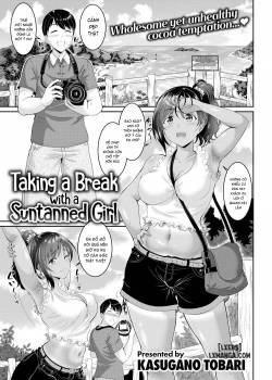Taking A Break With A Suntanned Girl