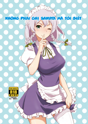Không Phải Chị Sakuya Mà Tôi Biết( Touhou Project)
